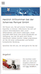 Mobile Screenshot of johannes-pampel.de